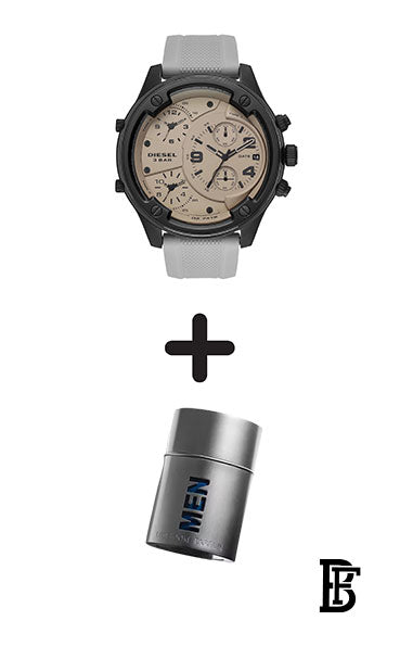 DIESEL BOLTDOWN DZ7416 Men's watch with chronograph + Gift perfume Tester 30 ml image 1