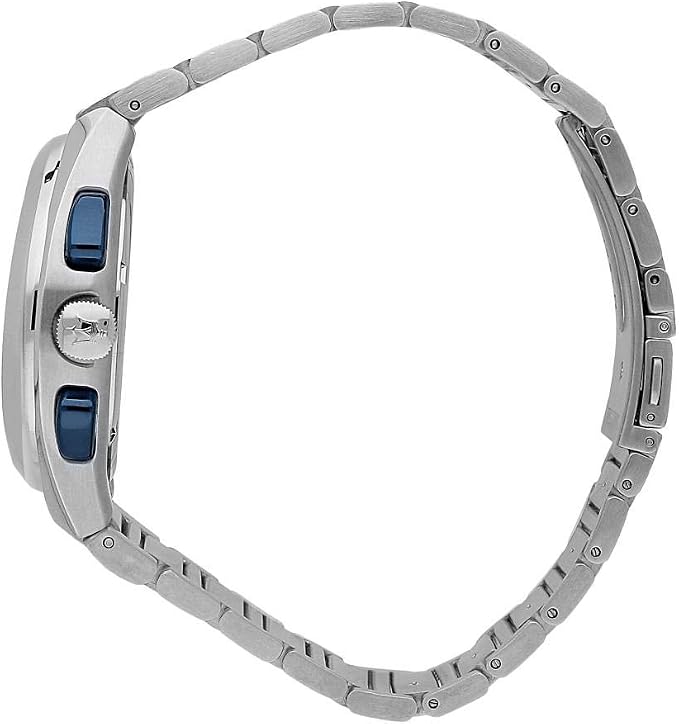 Maserati Triconic Men's Blue Dial Silver Watch - Model R8873639001
