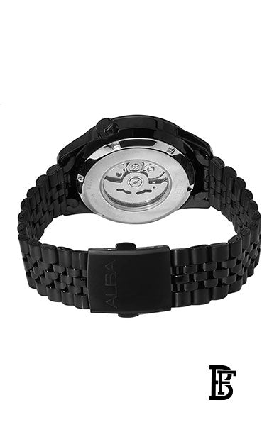 Alba AL4209X Men's Stainless Steel Automatic Analog Wrist Watch   Warranty from Elaraby Group image 3