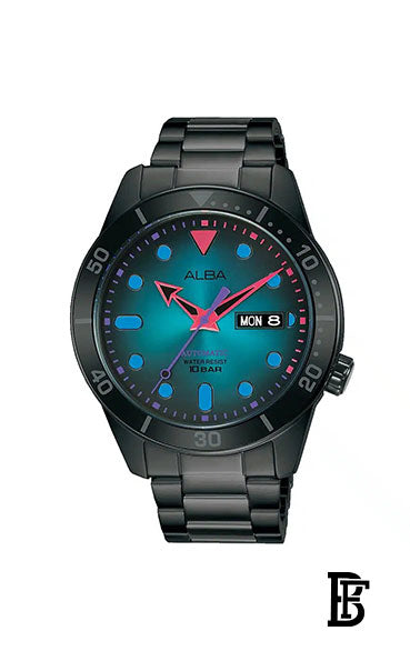 Alba AL4175X Men's Stainless Steel Automatic Analog Wrist Watch   Warranty from Elaraby Group image 0
