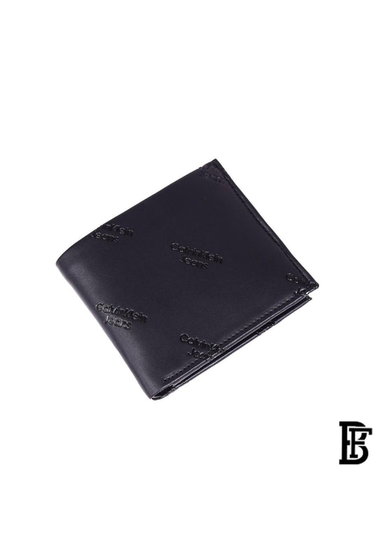 Calvin Klein Wallet for Men, Leather, Black image 1
