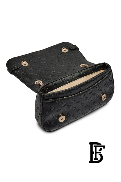 Guess Black Women Shoulder Bag Hwpg9336210 Blo – Elegant Everyday Shoulder Bag image 5