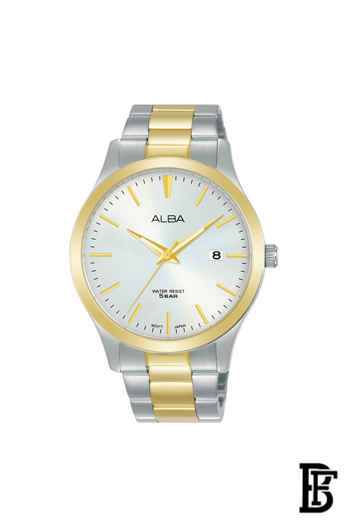 Alba AS9M32X Men's Stainless steel Quartz Analog Wrist Watch      Warranty from Elaraby Group + Gift Versace Eros For Men PU100 image 2