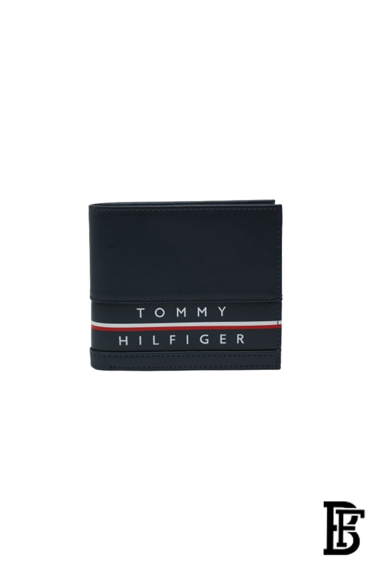 Tommy Hilfiger  Wallet is a one to face solid style covered in light/BLUE leather image 2