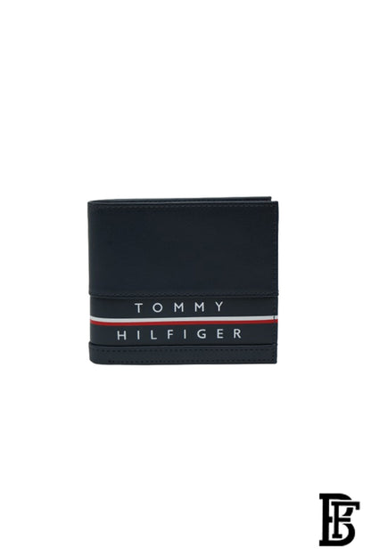 Tommy Hilfiger  Wallet is a one to face solid style covered in light/BLUE leather image 2