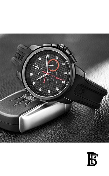 MASERATI Men's Silicone Analog Watch R8851123007 image 6