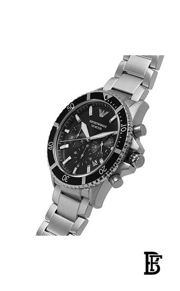 EMPORIO ARMANI Men's Chronograph Round Quartz Wrist Watch AR11360 image 3