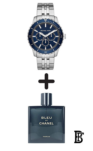 Michael Kors Watch for Men Mk7153 + Gift perfume Tester 30 ml image 0