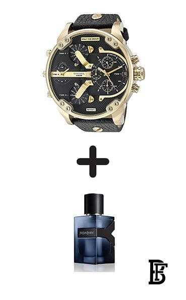 DIESEL Men's Chronograph Wrist Watch DZ7371 + Gift perfume Tester 30 ml image 1