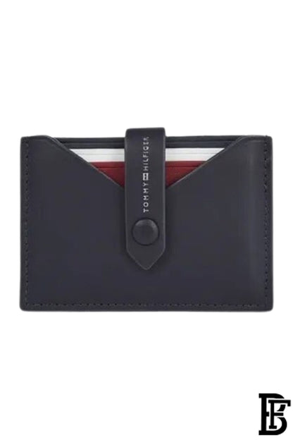 Tommy Hilfiger men's Black leather wallet image 1