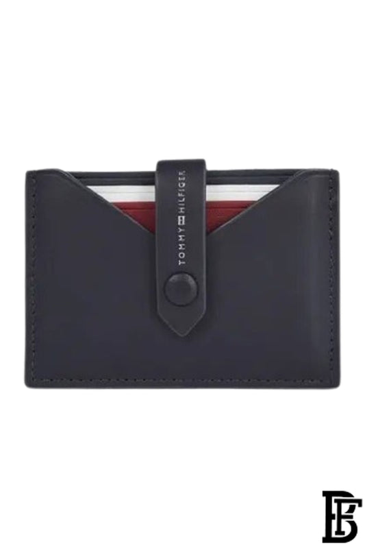 Tommy Hilfiger men's Black leather wallet image 1