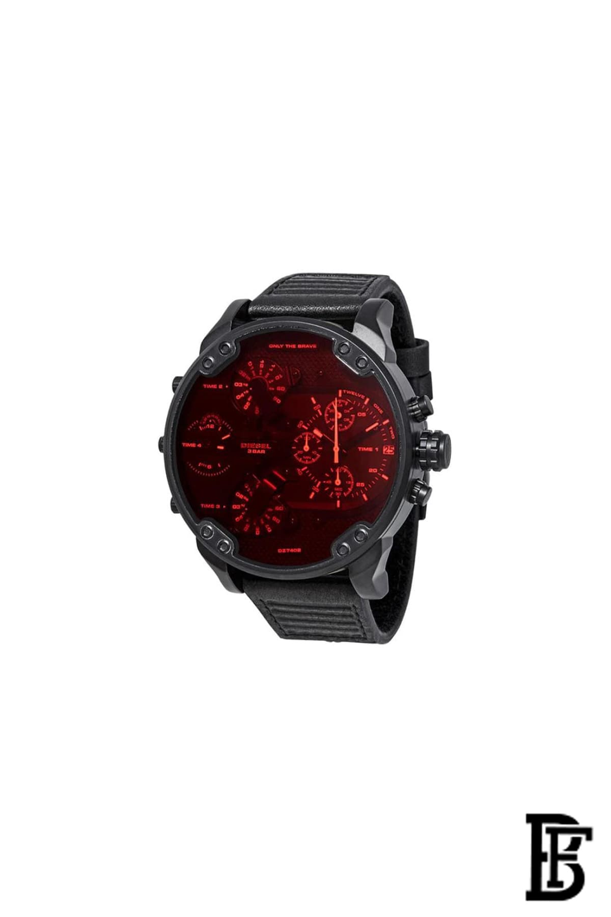 Diesel Men's DZ7402 Mr Daddy 2.0 Analog Display Japanese Quartz Black Watch DZ7402 image 1