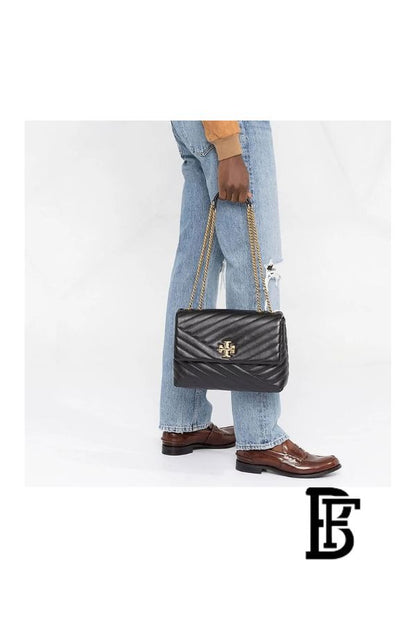 Tory Burch Black Leather Women Handbag 90452 001 – Elegant Everyday Shoulder Bag image 10