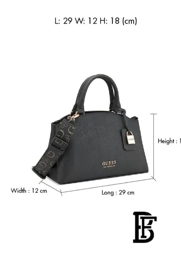 Guess Black Women Shoulder Bag Sa917706 – Elegant Everyday Shoulder Bag image 6