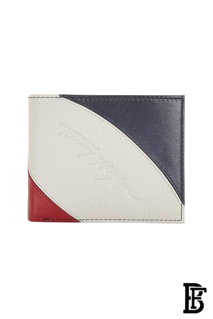 Tommy Hilfiger Red, White & Blue Leather Men's Wallet-wallet00123 image 0