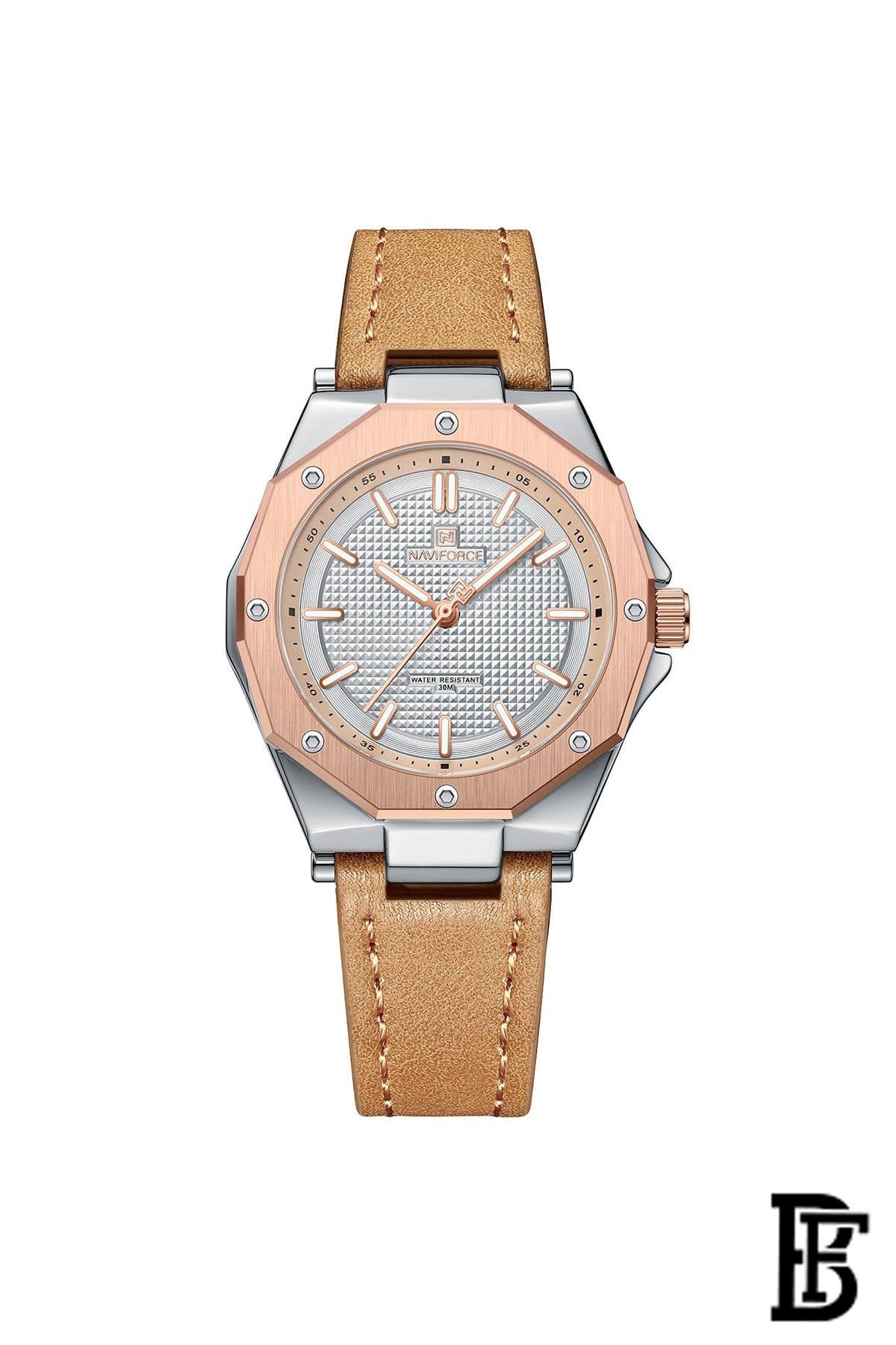 Naviforce NF5026  RGWLBN      Women's Analog Stainless Steel Watch image 0
