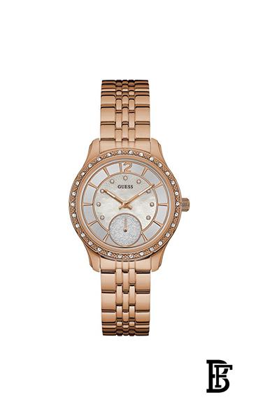 GUESSWomen's Stainless Steel Analog Watch W0931L3 image 0