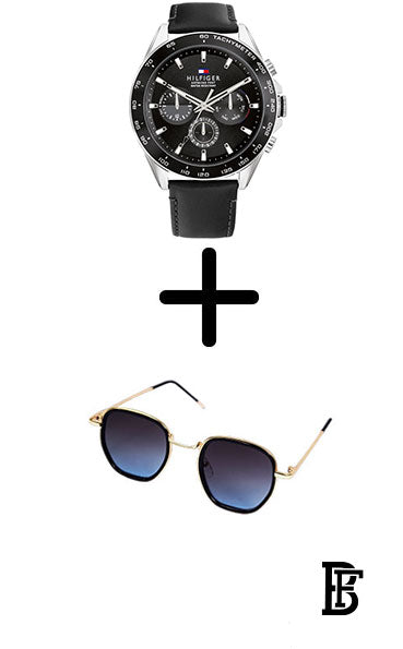 Tommy HIlfiger  Watch For Men – 1791964 + sun glasses gift sg7 image 1