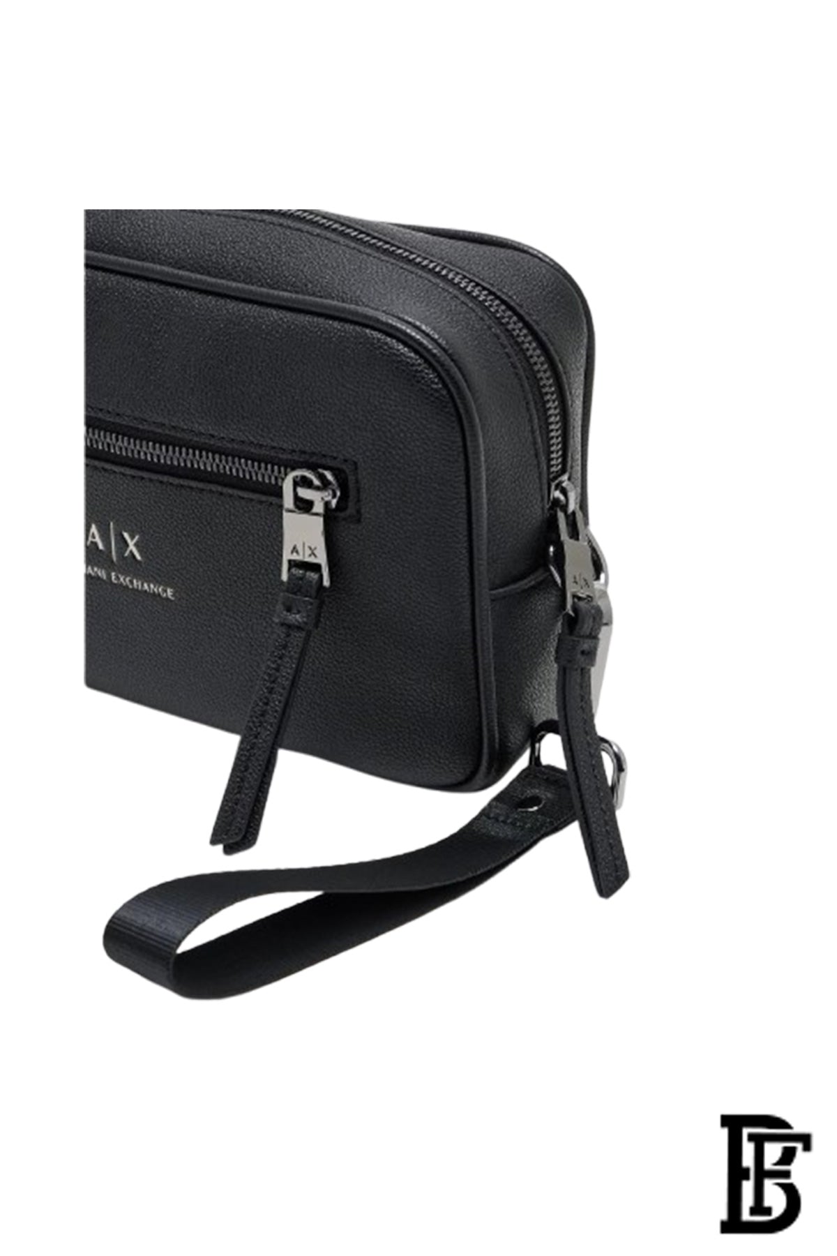 Armani Exchange Toiletry Bag Black, black-Bag00003 image 3