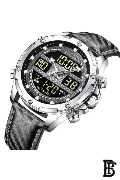 Naviforce NF9194 SGYGY     Men's Analog Leather Watch image 2