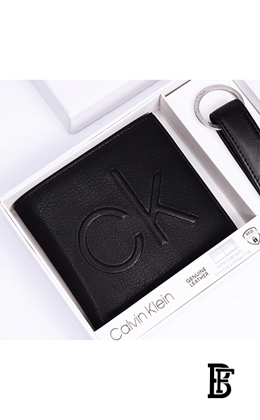 Calvin Klein wallet and keychain for men image 2