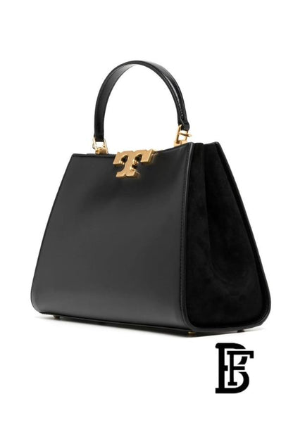 Tory Burch Black Leather Women Handbag 137312 001 – Elegant Everyday Shoulder Bag image 3