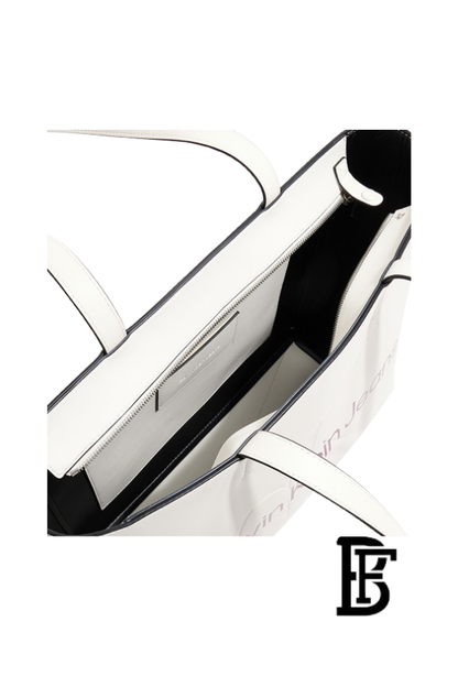 Calvin Klein white leather bag BAG0450 image 4