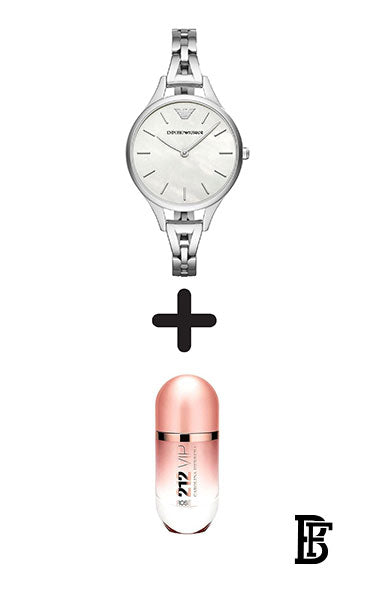 EMPORIO ARMANI Women Water Resistant Analog Watch AR11054 + Gift perfume Tester 30 ml image 1
