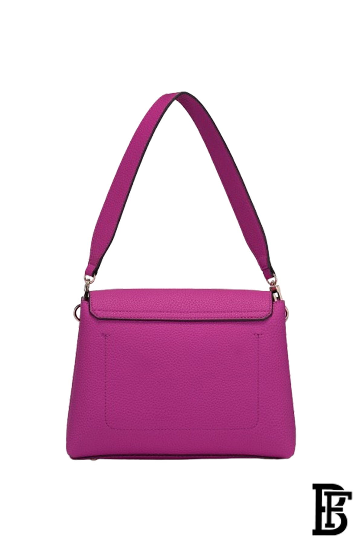 Shoulder bag with triangular logo image 3