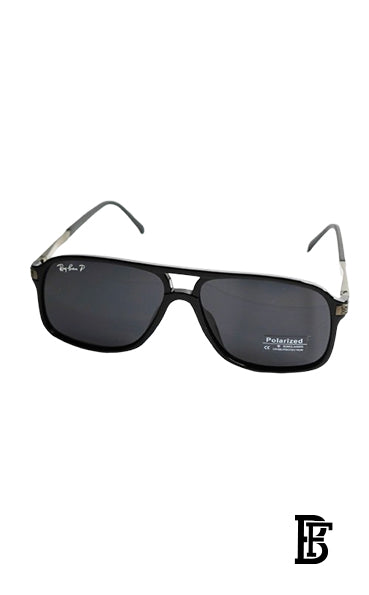 Men’s Square Polarized Sunglasses – UV Protection – Model [S024] image 1