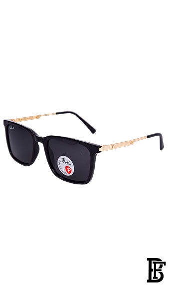 Generic rectangular sunglasses inspired by Rayban sn037 image 3