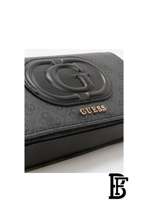 Guess Black Women Shoulder Bag Hwesg951320 – Elegant Everyday Shoulder Bag image 5