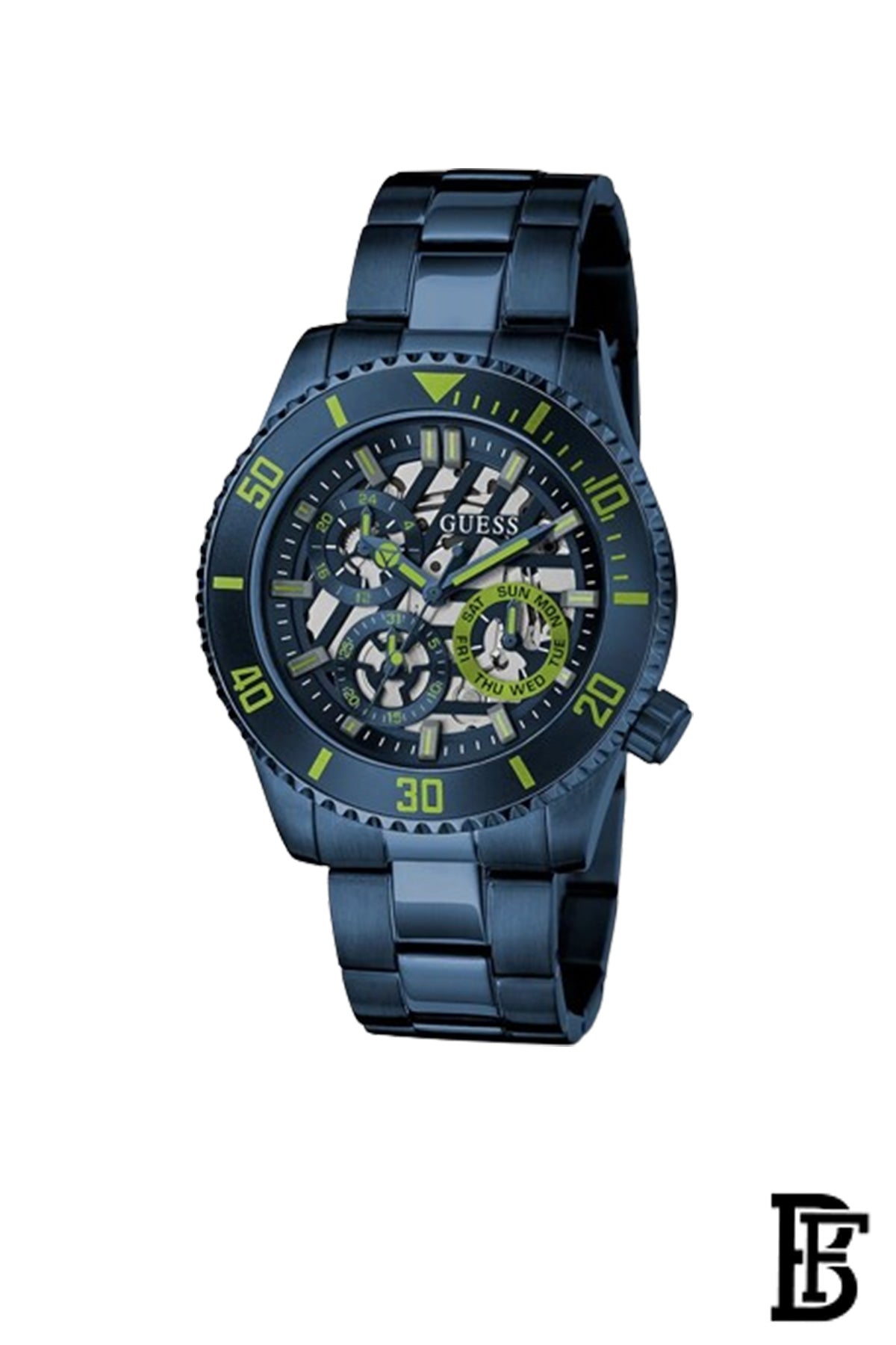 Guess Men's Analog Stainless Steel strap Watch         GW0488G4 image 0