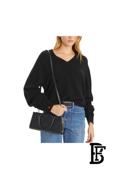 Tory Burch Black Leather Women Handbag 164641 001 – Elegant Everyday Shoulder Bag image 12