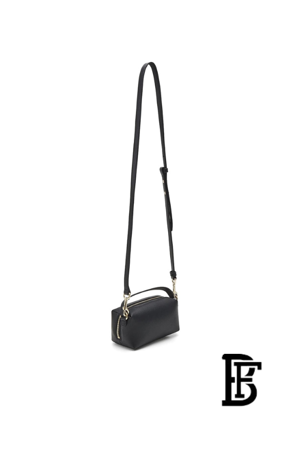 Tommy Hilfiger Black Leather Women Handbag Aw0Aw14511– Elegant Everyday Shoulder Bag image 8