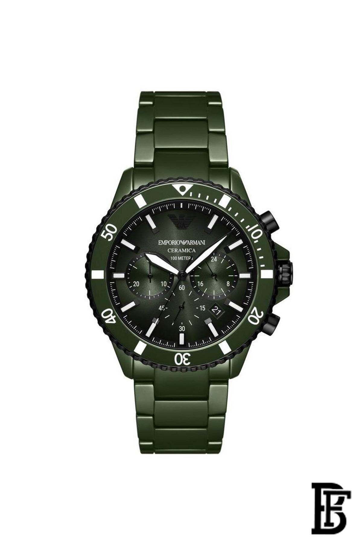 Emporio Armani AR70011 Men’s  Ceramic Quartz Chronograph  Wrist Watch image 1