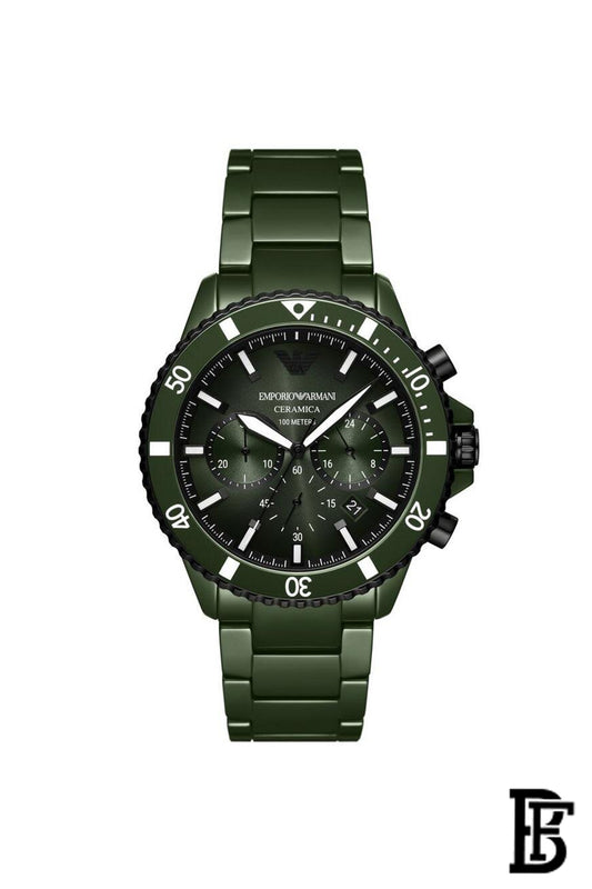 Emporio Armani AR70011 Men’s  Ceramic Quartz Chronograph  Wrist Watch image 1