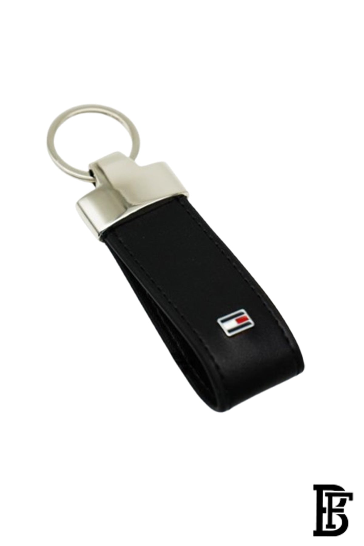 Tommy Hilfiger Salto Men Leather Gift Set of Wallet+Card Case+Keyfob - BLACK/BLACK+BLACK/BLACK image 2