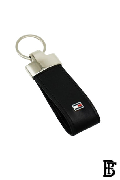 Tommy Hilfiger Salto Men Leather Gift Set of Wallet+Card Case+Keyfob - BLACK/BLACK+BLACK/BLACK image 2