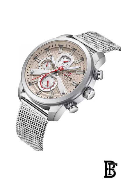 NAVIFORCE NF9211S SGY   MEN'S Stainless Steel Analog Wrist Watch image 2