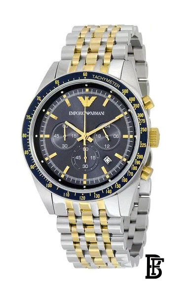 EMPORIO ARMANI Men's Stainless Steel Chronograph Watch AR6088 image 2