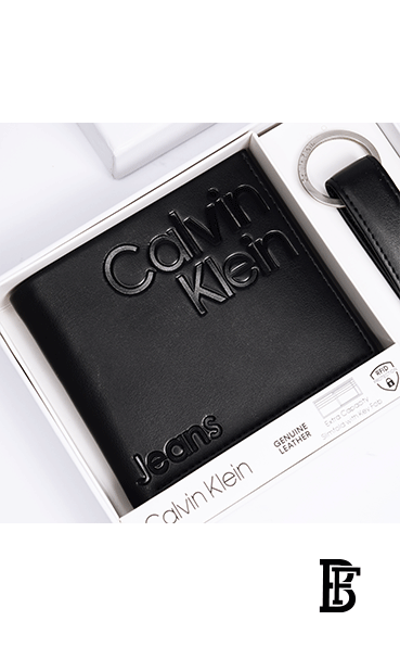 Calvin Klein wallet and keychain for men image 2