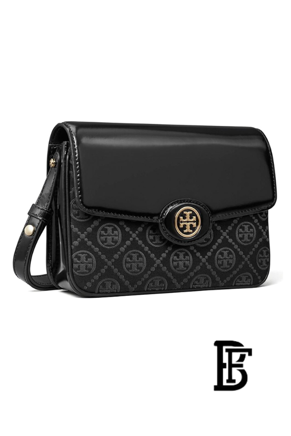 Tory Burch Black Leather Women Handbag 152305 001 – Elegant Everyday Shoulder Bag image 3