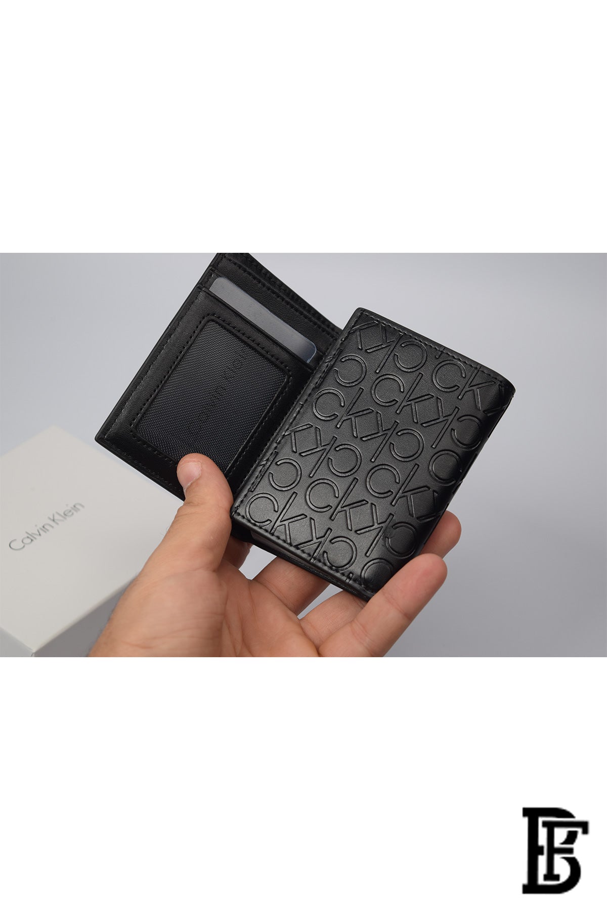 Calvin Klein Wallet for Men, Leather, Black image 3