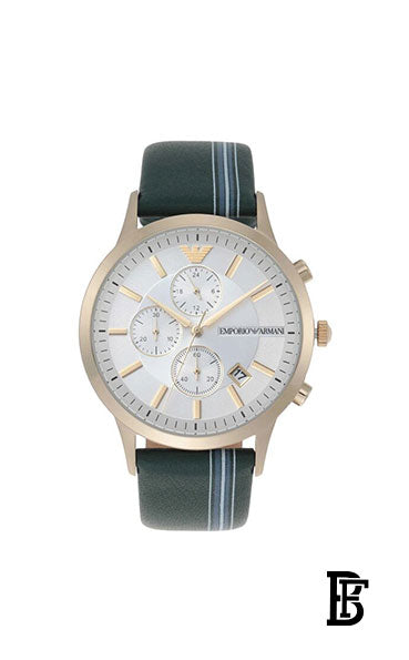 EMPORIO ARMANI Men's Leather Analog Watch Ar11233 + Gift perfume Tester 30 ml image 2