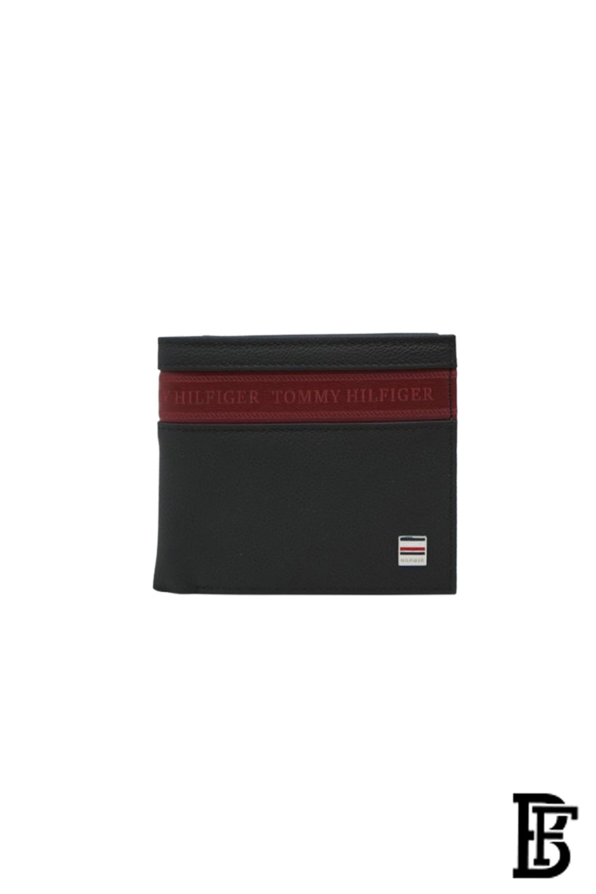 Tommy Hilfiger Leather Wallet for Men BLACK image 2