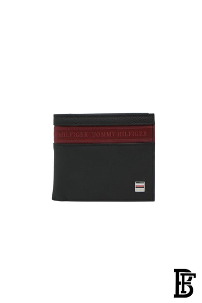 Tommy Hilfiger Leather Wallet for Men BLACK image 2