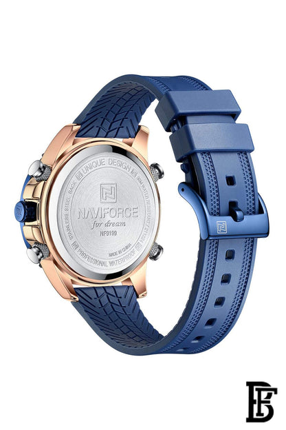 Naviforce NF9199T RG/BE/BE     Men's Analog Leather Watch image 2