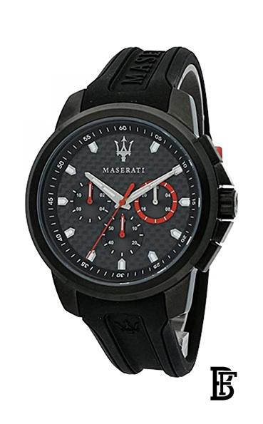MASERATI Men's Silicone Analog Watch R8851123007 image 9