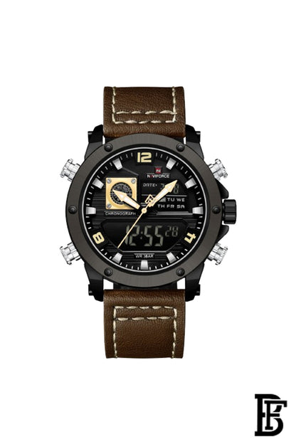 Naviforce NF9236 BYBN  Men's Analog Leather Watch image 0